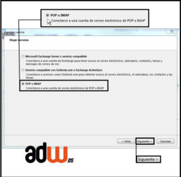 Configuración Outlook 2013 – Blog de ADW.es | Cloud & Security Solutions